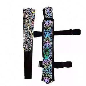 Nouveau support de ventilateur portable en tissu polyester écologique de 13 pouces, personnalisable avec logo, idéal pour les festivals, les fêtes et les soirées rave - Product Image 1