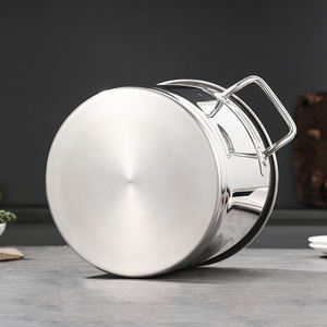 Marmite industrielle en acier inoxydable pour restaurant Offres Spéciales grande marmite à soupe commerciale grande marmite à vendre - Product Image 4