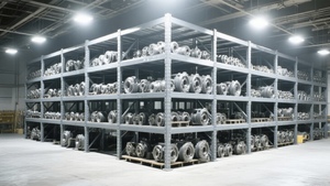 Thép bền & sắt đa chức năng hai mặt bán lẻ kệ trưng bày hạng nặng siêu thị Kệ nhiệm vụ ánh sáng - Product Image 2