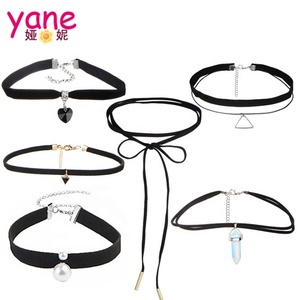 شعبية الفتيات الصغيرات الدانتيل المختنق الكورية نمط الديكور المختنق قلادة - Product Image 2