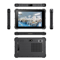Tablette robuste Wpna W80Y I7 avec processeur haute performance, écran tactile capacitif 10 points haute luminosité, 16 Go + 128 Go SSD, 8 pouces avec connecteur Pogo Pin