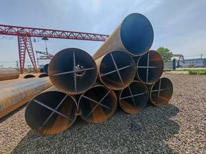 ** 24 "~ 48" LSAW Ống Thép CARBON API 5L, ASTM A53 ,ASTM A106, a252, Lớp B,DIN17172 Ống * - Product Image 2