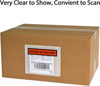 Enveloppes transparentes auto-adhésives pour listes de colisage Enveloppes en plastique pour documents postaux Sacs fermés pour bordereaux d'emballage Facture