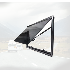 Materiali selezionati RV finestra ad angolo retto con asta di supporto infinita o flessibile accessori da campeggio RV finestra - Product Image 1