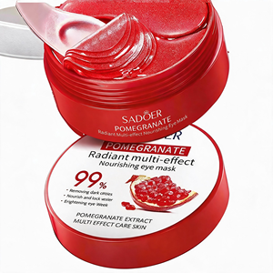 Mascarilla Iluminadora Antiarrugas para Ojos con Extracto de <span class=keywords><strong>Granada</strong></span>, Ingredientes Naturales para Todo Tipo de Piel - Calidad Profesional - Product Image 1