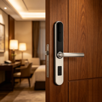 Cerradura Electrónica Inteligente RFID de Acero Inoxidable para Puerta de Madera, con Almacenamiento Local y Seguridad, en Varios Colores, para Hoteles
