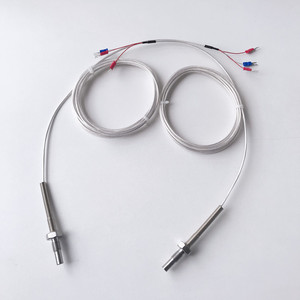 <span class=keywords><strong>2</strong></span>線式工業用ステンレス鋼プローブ温度RTDセンサー<span class=keywords><strong>PT100</strong></span> OEM IP65 クラスA - Product Image 3