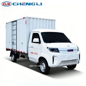 Camionnette de transport de marchandises électrique silencieuse à faible teneur en carbone avec un grand compartiment de chargement scellé pour la livraison express urbaine - Product Image 5
