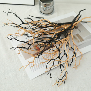 Ramas de Coral Artificiales, Ramas de Plástico Negras para Decoración del Hogar y Bodas - Product Image 2