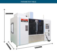 Centro de Mecanizado CNC Vertical de Alta Precisión de 3 Ejes VMC1160 BT40 con Sistema de Control GSK, Automático, para Corte de Metal de Alta Resistencia
