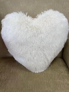 Bán Sỉ Gối Gối Nhồi Bông Mềm Hình Trái Tim Tùy Chỉnh Trang Trí Màu Trắng Màu Hồng - Product Image 4