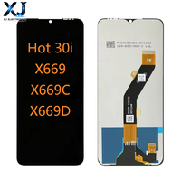 Écran tactile LCD pour téléphone portable de la marque XJ pour les séries TECNO Hot 30i et X669 Garantie de 18 mois 100% testé