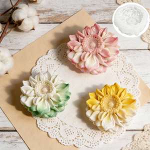 NUEVO MOLDE DE SILICONA CON FORMA DE GIRASOL para Hacer VELAS AROMÁTICAS - Product Image 6