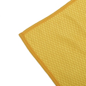 쉬운 청소 다이아몬드 수건 물고기 저울 테리 천 극세사 유리 창 수건 - Product Image 6