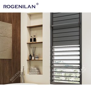 Rogenilan <span class=keywords><strong>Vitoria</strong></span> Garden Ventana de persiana de listones de aluminio ajustable con mosquitera Persianas parasol - Product Image 6