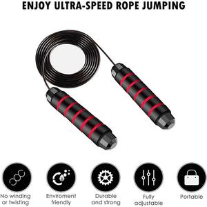 Cuerda de Saltar con Peso Ajustable y Portátil para Entrenamiento, Ejercicio de Alta Velocidad para Hombres y Mujeres - Product Image 5