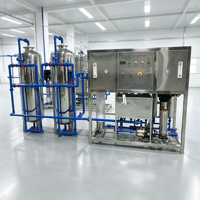 Machine de traitement des eaux industrielles entièrement automatique, équipement de filtration d'eau 1000L/H