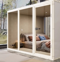 Cabine insonorisée moderne pour studio d'enregistrement, diffusion en direct, salle de studio à domicile, musique, espace privé, pods acoustiques de bureau