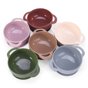 Juego de Vajilla de Silicona Personalizado para Bebé, Plato con Succión, Tazón, Regalo para Recién Nacidos, Artículos Esenciales para la Hora de Comer de Niños Pequeños, Accesorios de Lactancia - Product Image 2