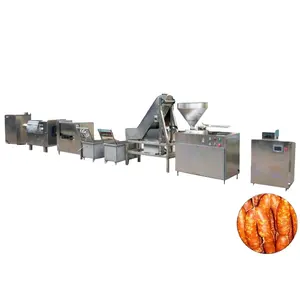 Industrial sausage making equipment production line egg roll machine sausage hot dog roll maker sausage making machine price