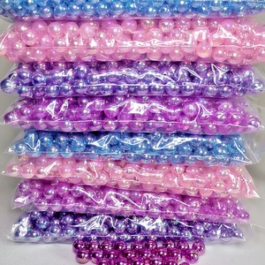 Bán buôn 500 gam/túi trong suốt Acrylic hạt mạ AB màu vòng cryltal hạt cho DIY làm đồ trang sức - Product Image 4