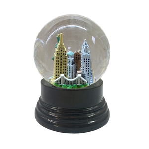 Grande boule à neige souvenir Paris France <span class=keywords><strong>Tour</strong></span> Eiffel 3d en résine vierge avec logo personnalisé - Product Image 4