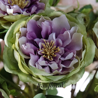 FONG IAN 76cm Rozen Spray Kunstbloemen Zijden Bloem Handgemaakte Kunstbloemen Multi-Head Realistische Bloemen Multi-head Rozen