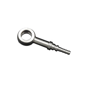 Vis de raccordement en acier inoxydable usiné CNC pour tuyaux d'huile, diamètre max. 50 mm, pour pièces de machines - Product Image 1