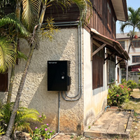Boîtier Électrique Métallique Extérieur ODM IP55 Étanche avec Dissipation Thermique et Ventilation Intégrée Certifié CE pour Montage Mural ou sur Colonne
