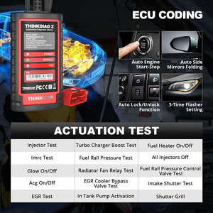 เครื่องมือรีเซ็ตโค้ด Thinkdiag 2 OBD2 CAN FD DOIP สำหรับรถยนต์ 12V พร้อมซอฟต์แวร์ใช้งานได้ 1 ปี Thinkdiag2 Thinkdiag 2 OBD2 CAN FD DOIP Code R - Product Image 2
