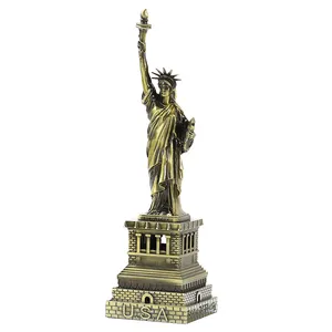 Statue de la victoire européenne en métal, artisanat métallique créatif, modèle ornement, pour la maison, vente en gros