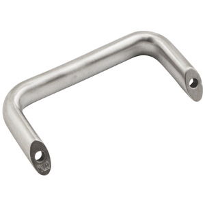 Poignée de porte industrielle en acier inoxydable 304 massif, angulaire, avec interaxe de 112 mm - Product Image 4