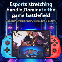 Controlador de Juegos Móvil X3 Extensible con Joystick de Efecto Hall, Vibración Turbo para Android, iOS, PC y Switch