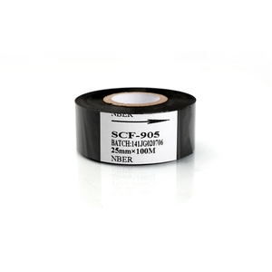 SCF-<span class=keywords><strong>905</strong></span> nebr Giấy túi nhựa ngày mã hóa chất lượng tốt đen hot Foil Ribbon dập nóng lá - Product Image 1