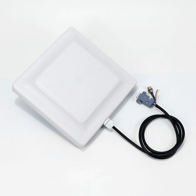 UHF RFID Reader RS232 USB 6M Mid-range Integrated 7dBi Antenna Uhf Access Control Industrial 860MHZ 960MHz UHF RFID Reader