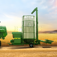 Machine de séchage de céréales mobile, pour riz et soja