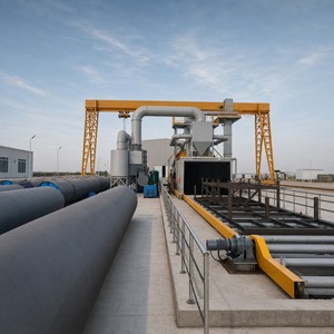 Machine <span class=keywords><strong>de</strong></span> sablage à rouleaux automatique CE QH6921 pour tôles d'acier/poutres en H, type traversant, avec moteur - Product Image 5