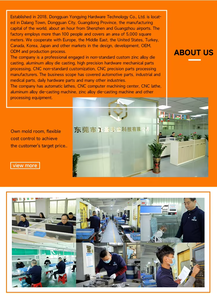 定制金属数控加工服务 3D打印快速原型 不锈钢铸造服务 塑料黄铜车削零件 - Product Image 4