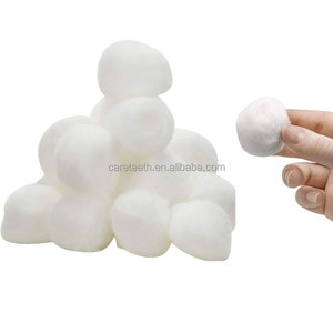 Material Dental, Bolas de Algodón Grandes a Granel, Bolas de Algodón Médico Grandes en Bolsa - Product Image 1