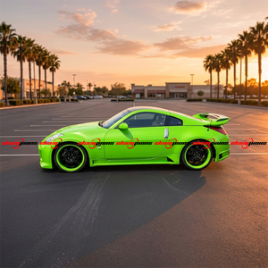 Kit carrosserie de haute qualité de style <span class=keywords><strong>WEBER</strong></span> pour 350Z Z33, matériau FRP, fixation par boulons, amélioration de l'aérodynamique, look modifié élégant - Product Image 3