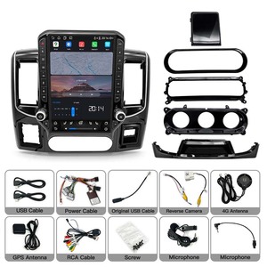 เครื่องเล่นมัลติมีเดียติดรถยนต์ขนาด 14.5 นิ้ว สำหรับ Dodge RAM 1500 2500 ปี 2008-2012 พร้อมระบบนำทาง GPS Android Auto CarPlay 4G Qualcomm 6125 - Product Image 5
