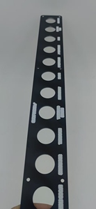 Panel de Control Acrílico de Diseño Personalizado, Panel de Superposición Gráfico con Serigrafía, Panel Frontal Acrílico Negro - Product Image 5