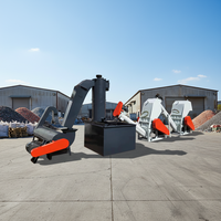 Le dernier broyeur mécanique de matériaux durs en plastique à haute efficacité et la machine de recyclage du plastique conviennent au PP, au PE