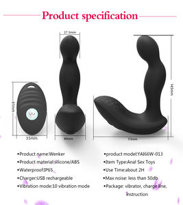 Y aşk yetişkin seks oyuncakları erkek kadın elektronik prostat masaj aleti kablosuz kumanda vibratör hediye ile erkek yatak için - Product Image 2