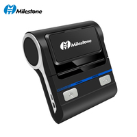 Milestone MHT-P8001 Mini Usb Gigi Biru 80Mm Printer USB Portabel Nirkabel Printer Penerimaan Termal Ponsel