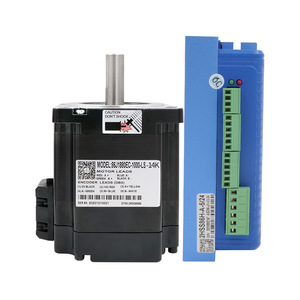 86J1880EC-1000-LS-14(K)+<span class=keywords><strong>2HSS86H</strong></span> 4.5N.m Nema 34 Controlador de motor paso a paso de bucle cerrado, Motor servo híbrido de 2 fases - Product Image 2