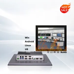 17 Inch Low Cost Tablet Industrial Open Frame Touch Screen Panel Pc Embedded Fanless All In One Tablet Computer i3/i5/i7/i9 CPU