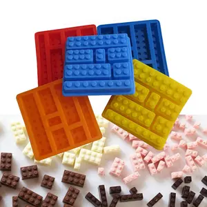 Lego-cubo de hielo creativo, esfera de molde