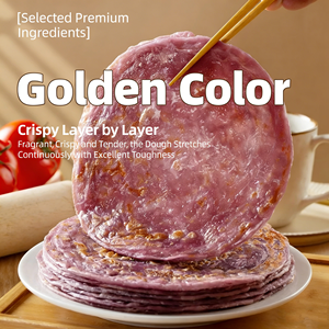 Paratha Crujiente con Sabor a Camote Morado, Certificada Halal, en Bolsa, para Niños - Product Image 3