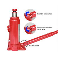 Cric Bouteille Hydraulique 5T Robuste Neuf Torin, 5 Tonnes, en Aluminium et Acier, Idéal pour Garages